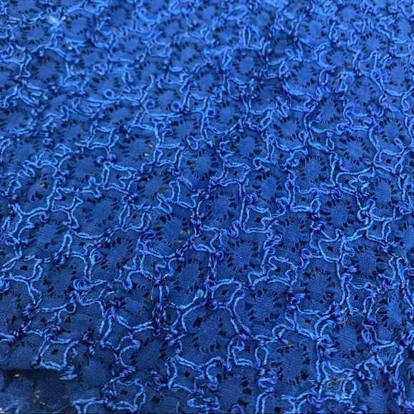 Sexy Royal Blue Lacey Mini Dress XS - Picture 6 of 6